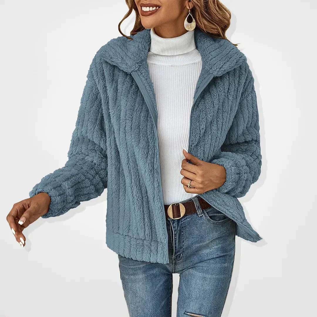 SVEVA™ | ELEGANTE FLEECE CARDIGAN