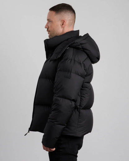 DOWN PADDED JACKET - BLACK