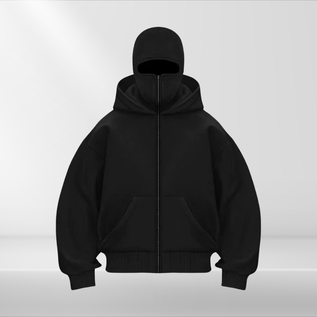 Raven™ - Masked Zipper Hoodie