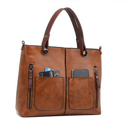 ROSALIE™ | ELEGANTE LEREN TAS