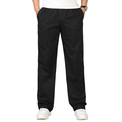 Noah - Casual Straight Fit Katoenen Broek