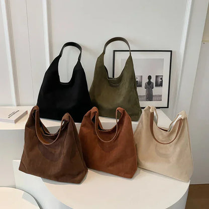 Jada | Zachte suede tas